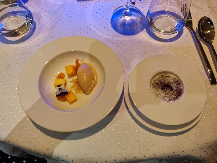 Rossini: Karameleis, Mango, Lava-Kuchen