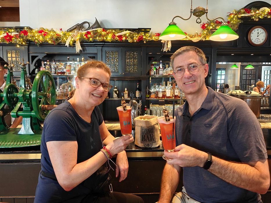 Raffles Hotel, Long Bar, Singapur