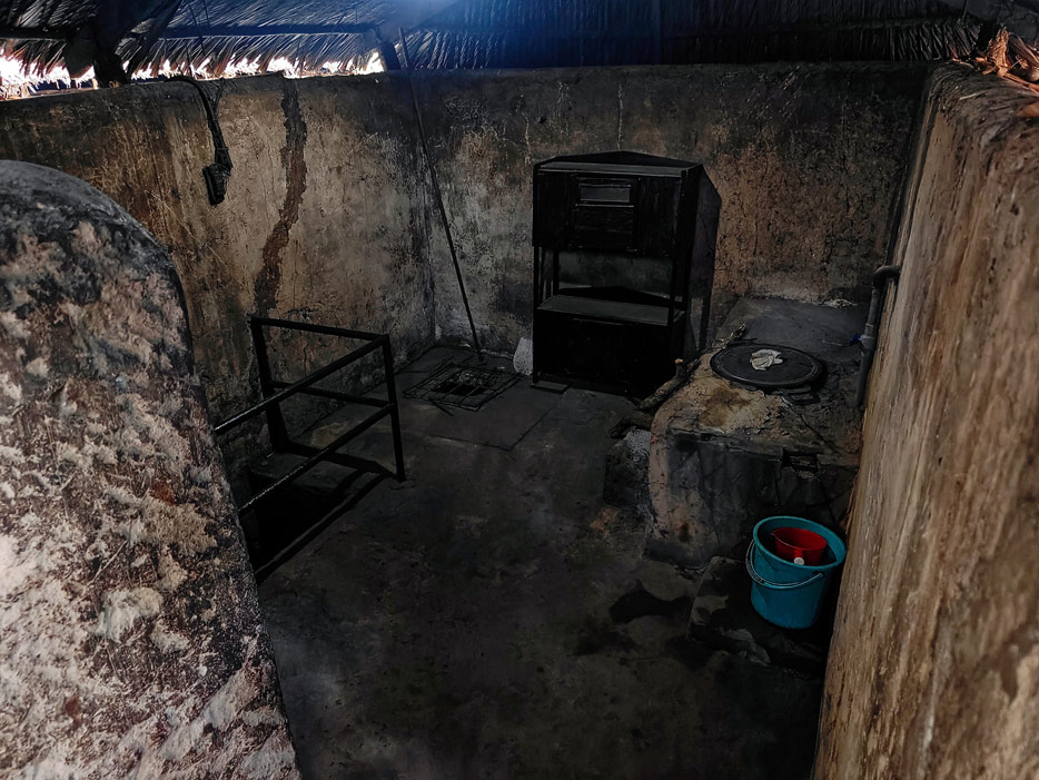 unterirdischer Aufenthaltsraum
