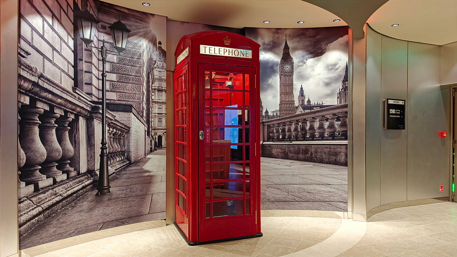 Sieht aus wie eine nostalgische Telefonzelle, ist aber der geheime Zugang zur Speakeasy-Bar