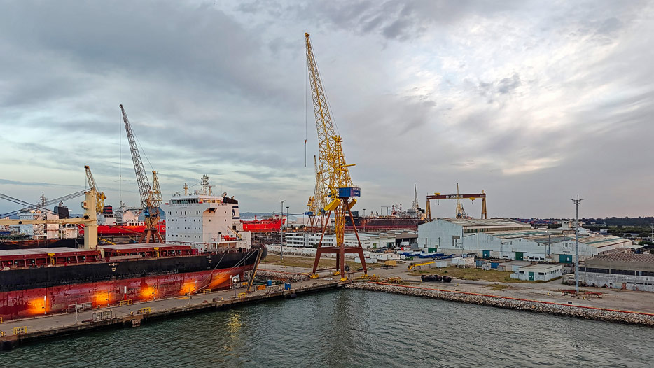 Lisnave-Werft, Setubal, Portugal