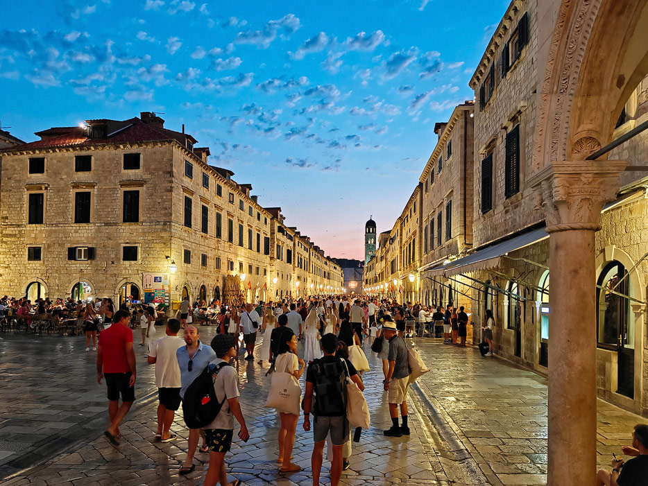 abends in Dubrovnik