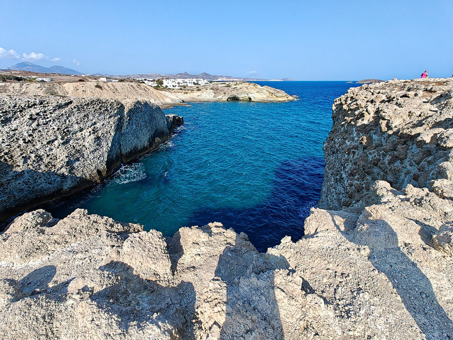 Papafragas-Höhlen, Milos