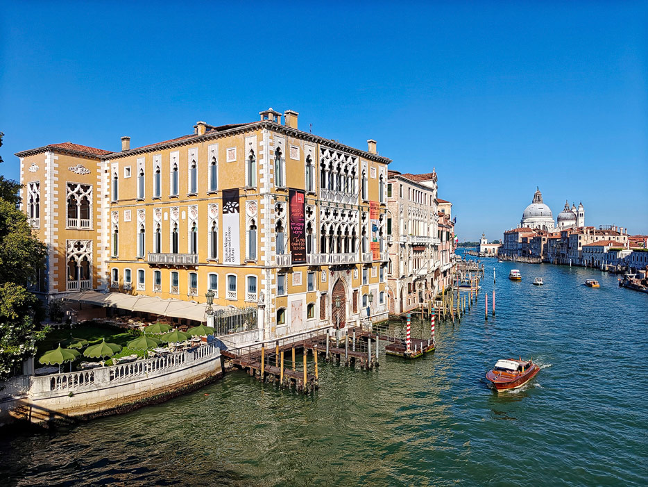 Canal Grande an der Accademia-Brücke